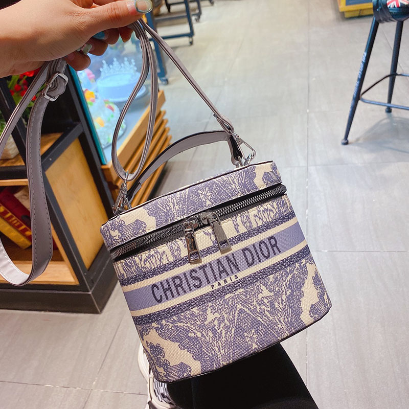 

Light Purple Fashion Vintage Print Split Joint Bags