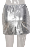 Silver Street Solid Patchwork Regular taille haute Straight Solid Color Bottoms