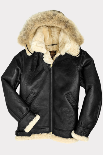 Ropa de abrigo cuello con capucha y cremallera en contraste de patchwork callejero negro
