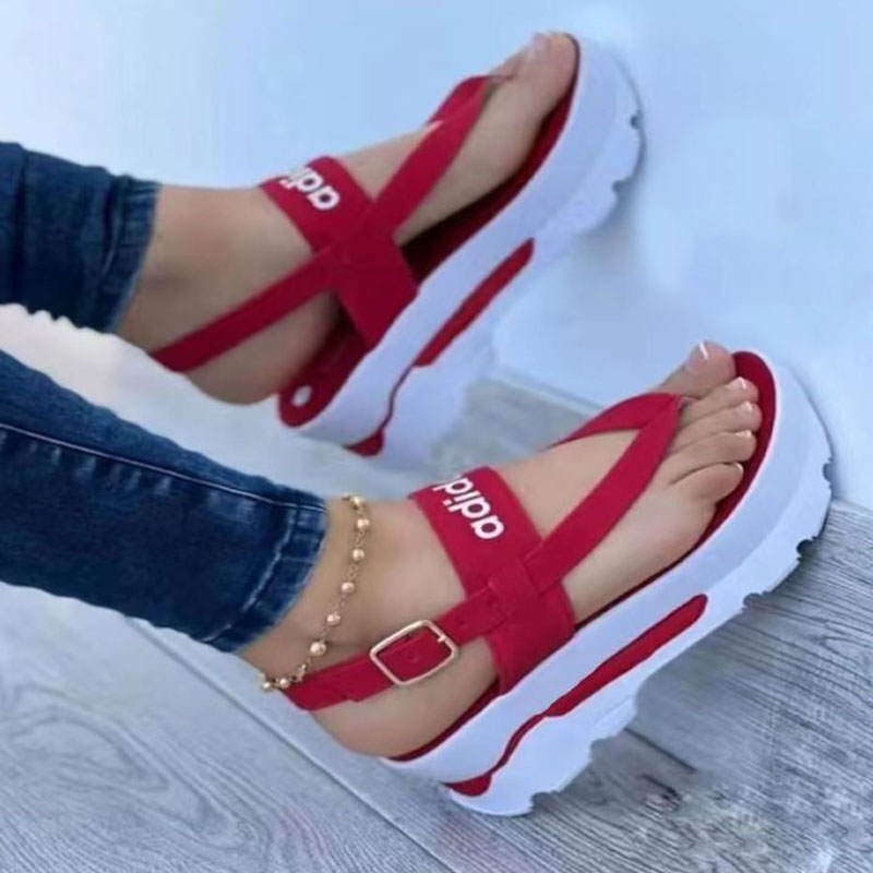 

Red Fashion Casual Letter Opend Comfortable Shoes