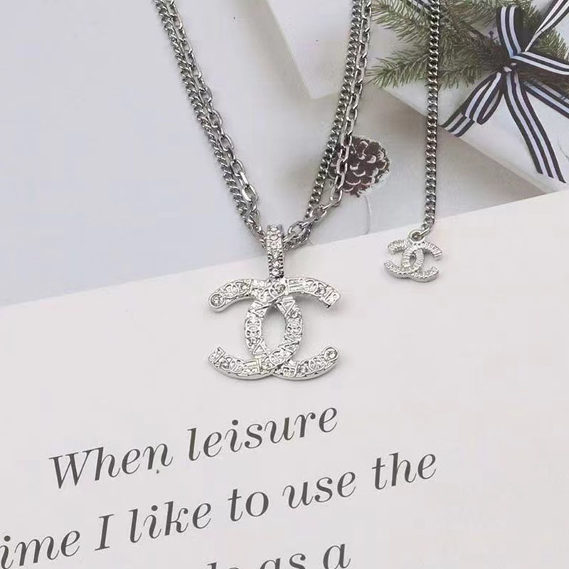 

Silver Fashion Street Solid Chains Necklaces
