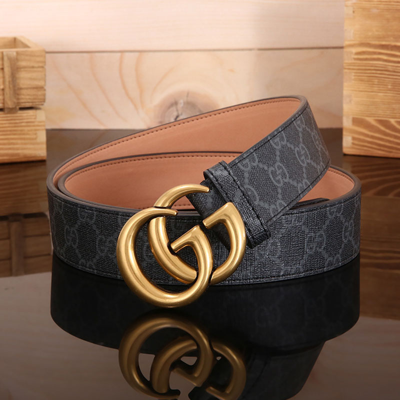 

Black Fashion Casual Letter Patchwork Belts