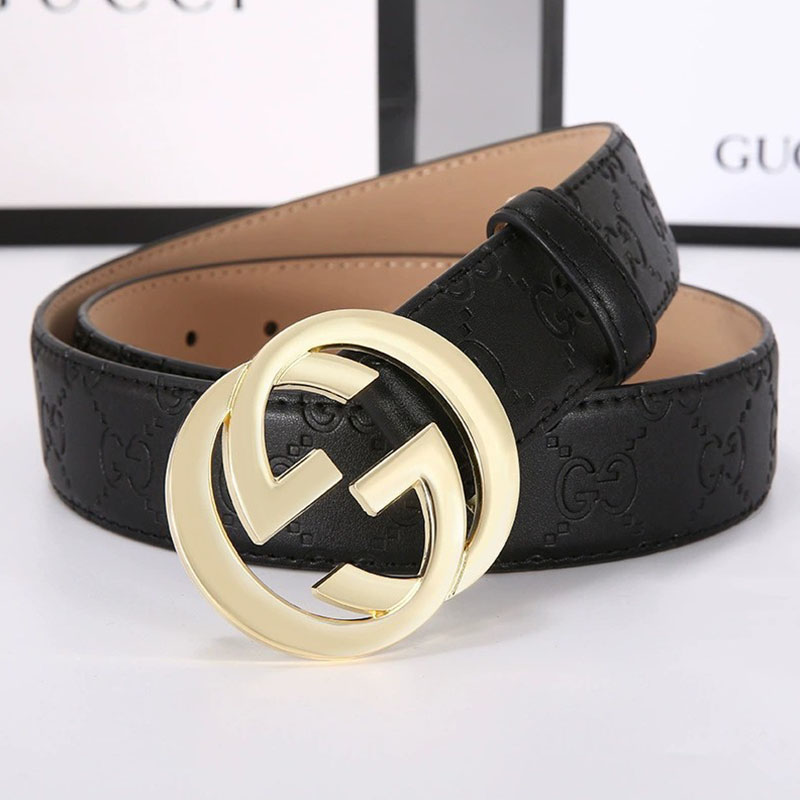 

Gold Fashion Simplicity Letter Split Joint Belts