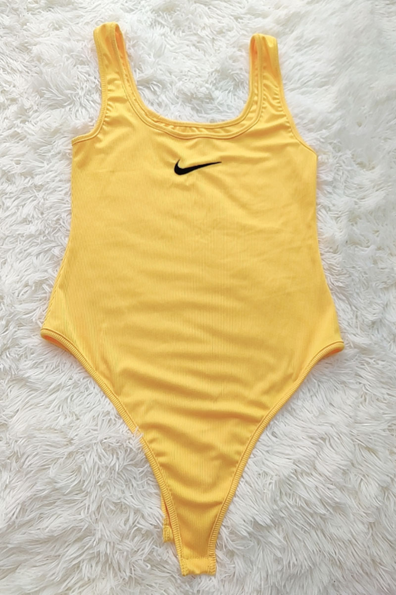 

Yellow Fashion Sexy Solid Embroidered U Neck Jumpsuits