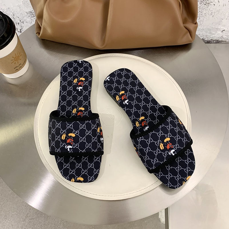 

Black Fashion Street Letter Opend Comfortable Shoes