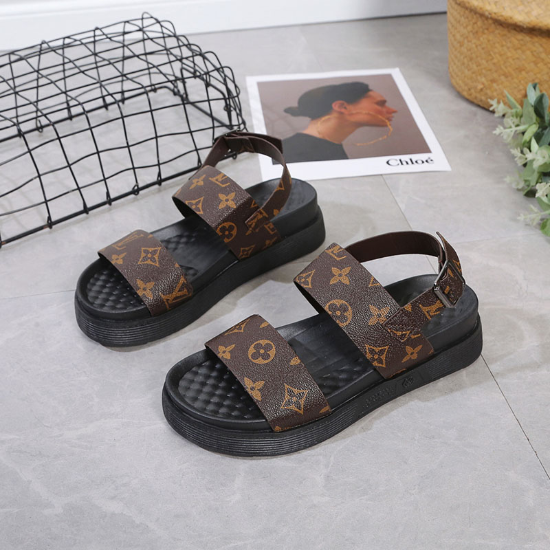 

Black Fashion Street Patchwork Opend Comfortable Shoes