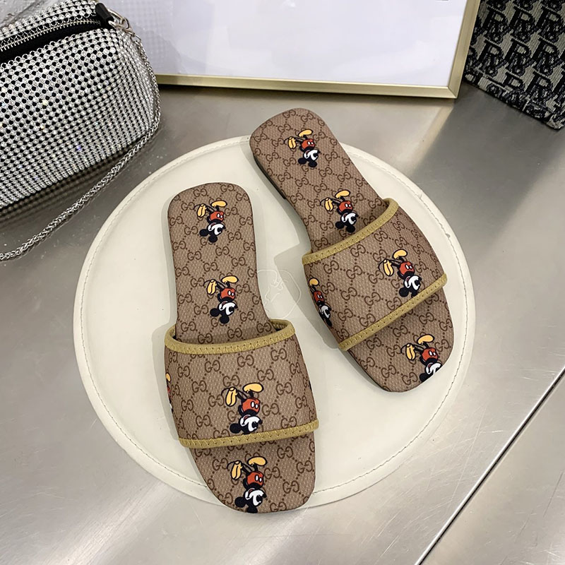 

Khaki Fashion Street Letter Opend Comfortable Shoes