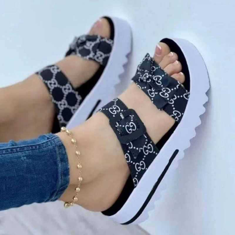 

Black Fashion Casual Letter Opend Comfortable Shoes