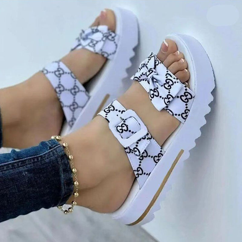 

White Fashion Casual Letter Opend Comfortable Shoes