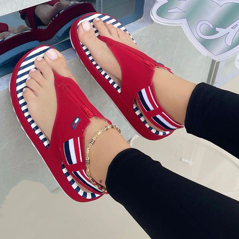 

Red Fashion Casual Split Joint Opend Comfortable Shoes