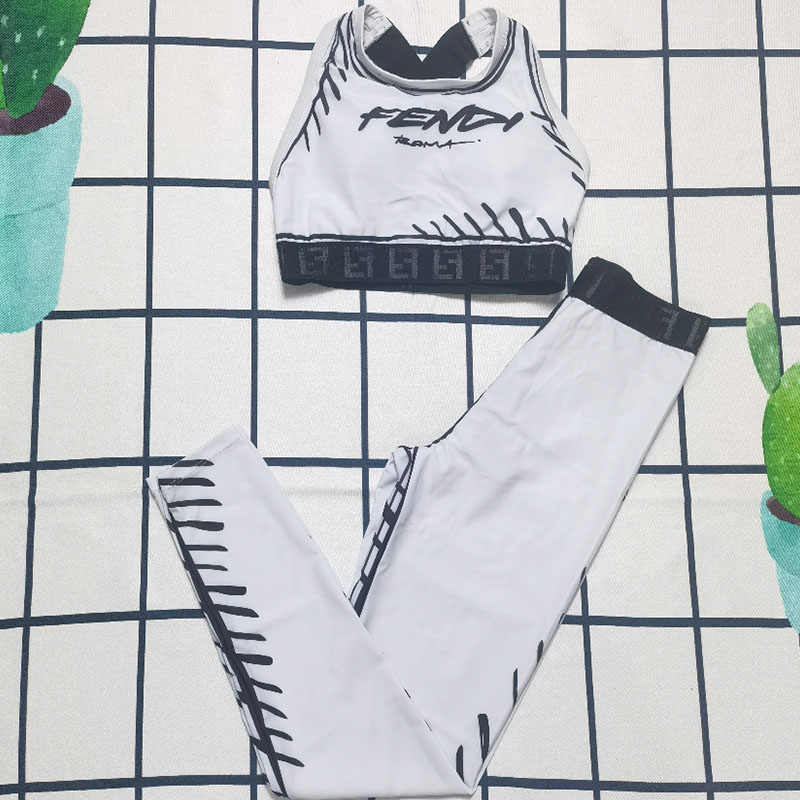 

White Fashion Sexy Print Split Joint Swimwears