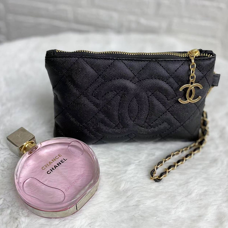 

Black Fashion Simplicity Plaid Letter Purses