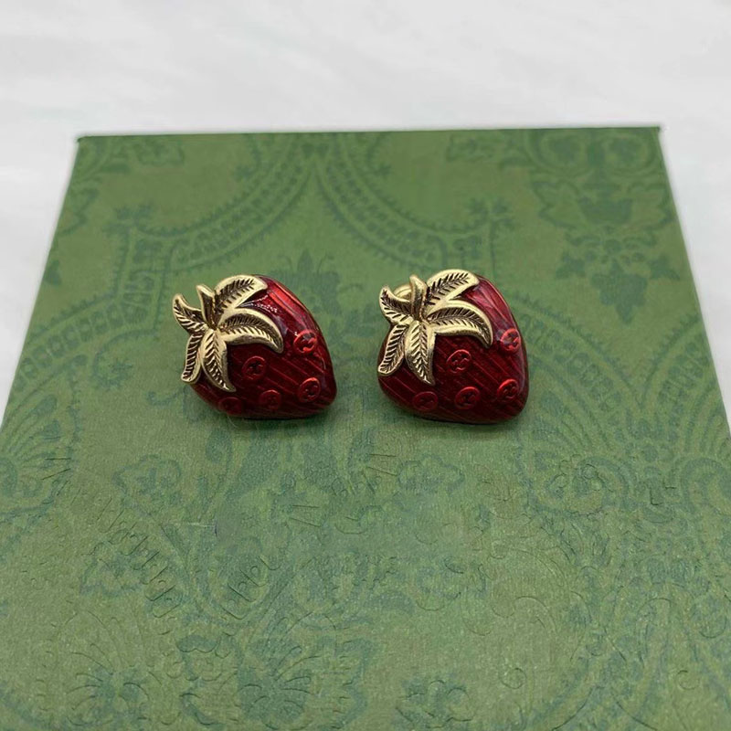 

Red Fashion Vintage Geometric Split Joint Earrings