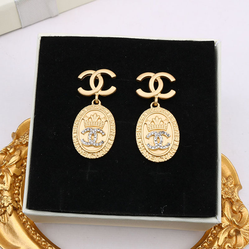 

Gold Fashion Vintage Geometric Split Joint Earrings