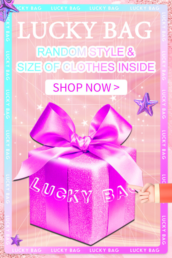 Multi-color Lucky Bag: Random Style&size Of Clothes Inside