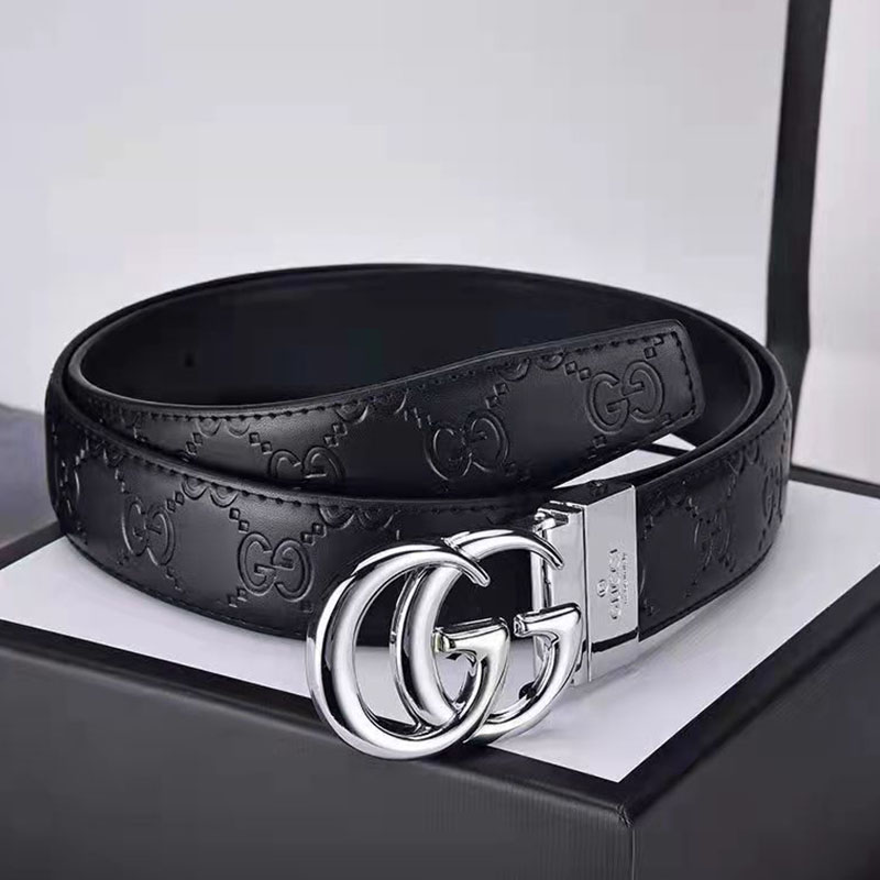 

Silver Fashion Simplicity Letter Patchwork Belts