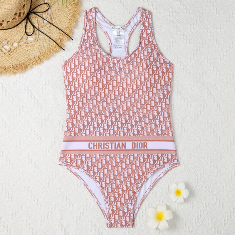 

Pink Fashion Sexy Print Letter Swimwears