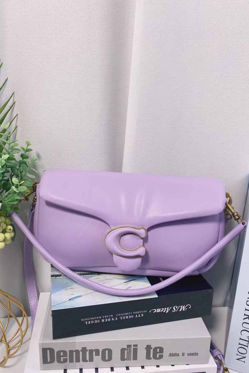 

Purple Fashion Street Solid Patchwork Bags