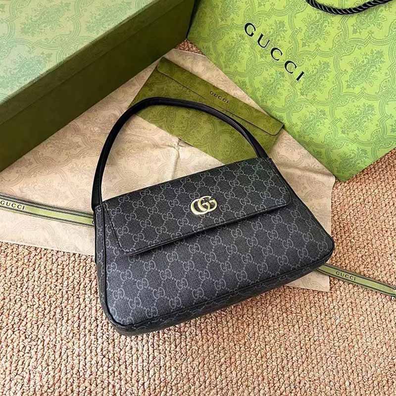 

Black Gray Fashion Vintage Print Letter Bags