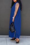 Хаки Повседневные однотонные прямые платья с воротником с капюшоном в стиле пэчворк