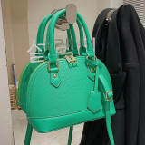 Green Fashion Casual Solid Patchwork Bags