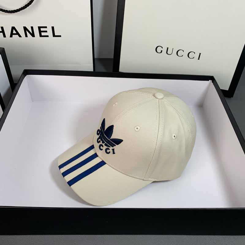 

Cream White Fashion Sportswear Letter Patchwork Hat