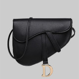 Black Fashion Casual Solid Patchwork Bags