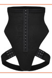 Schwarze Mode Sexy Solid Patchwork Bustiers