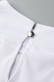 Magliette O Collo Con Stampa Casuale Bianche Rosse
