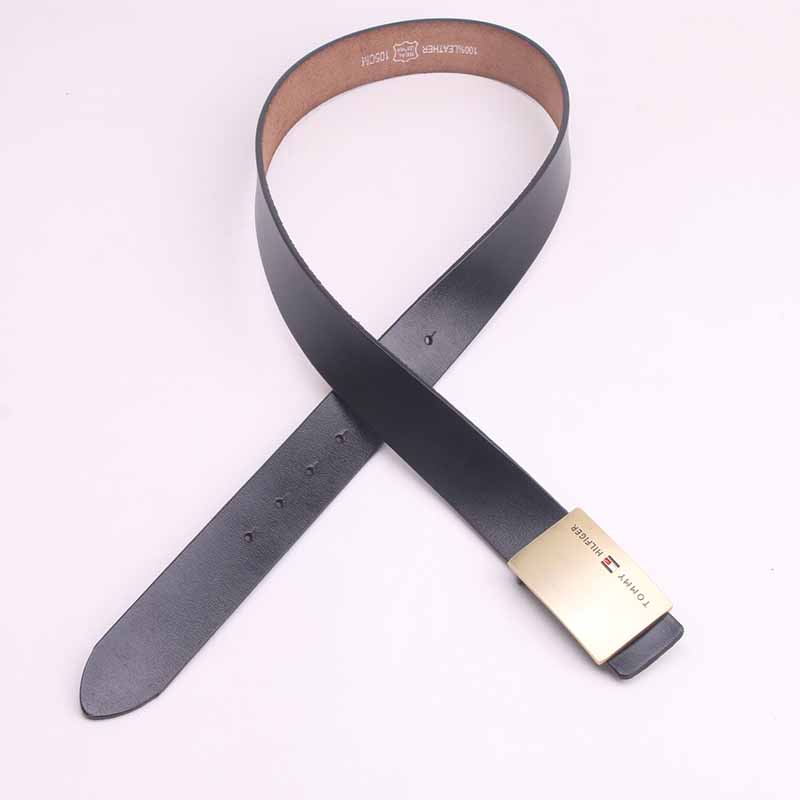 

Black Fashion Casual Solid Patchwork Letter Belts