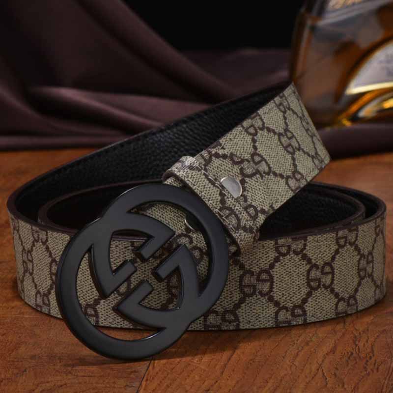 

Black Fashion Casual Letter Patchwork Belts