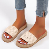 Milky Fashion Casual Patchwork Round Comfortable Shoes