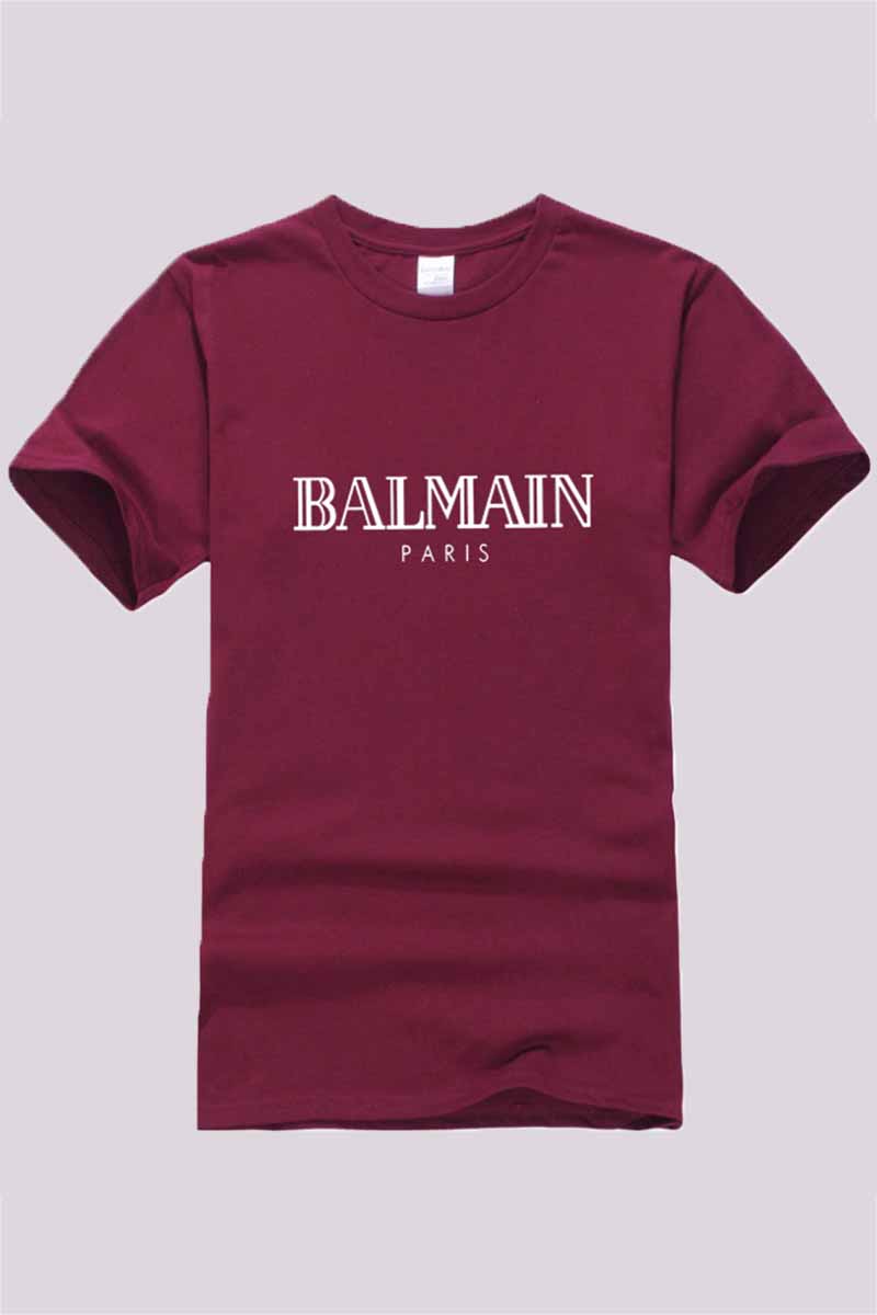 

Deep Red Fashion Sportswear Print Letter O Neck Tops