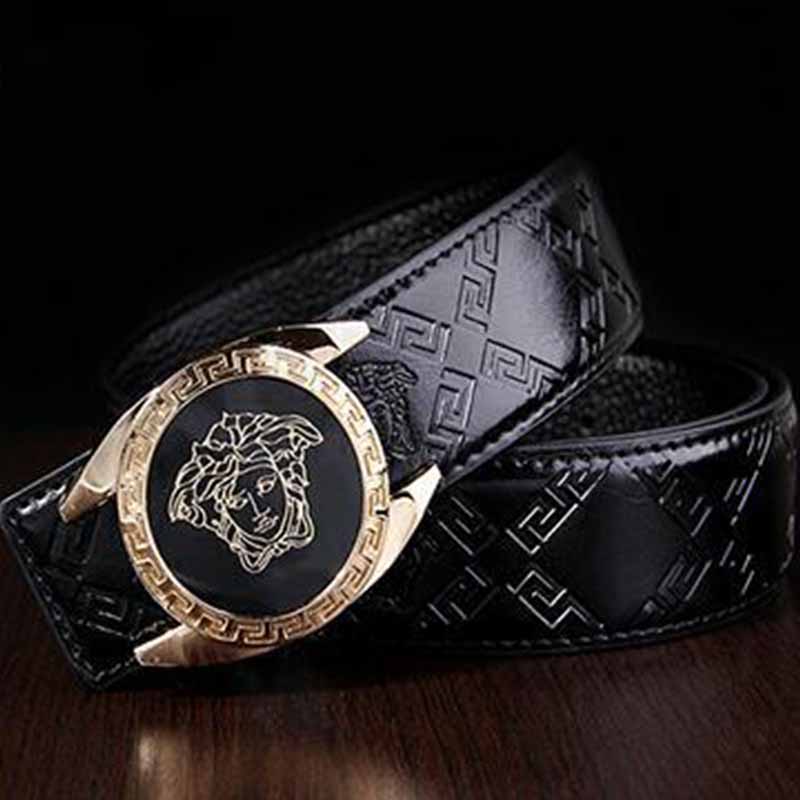 

Black Fashion Casual Figure Solid Patchwork Belts