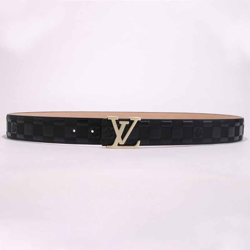 

Black Fashion Casual Letter Patchwork Belts