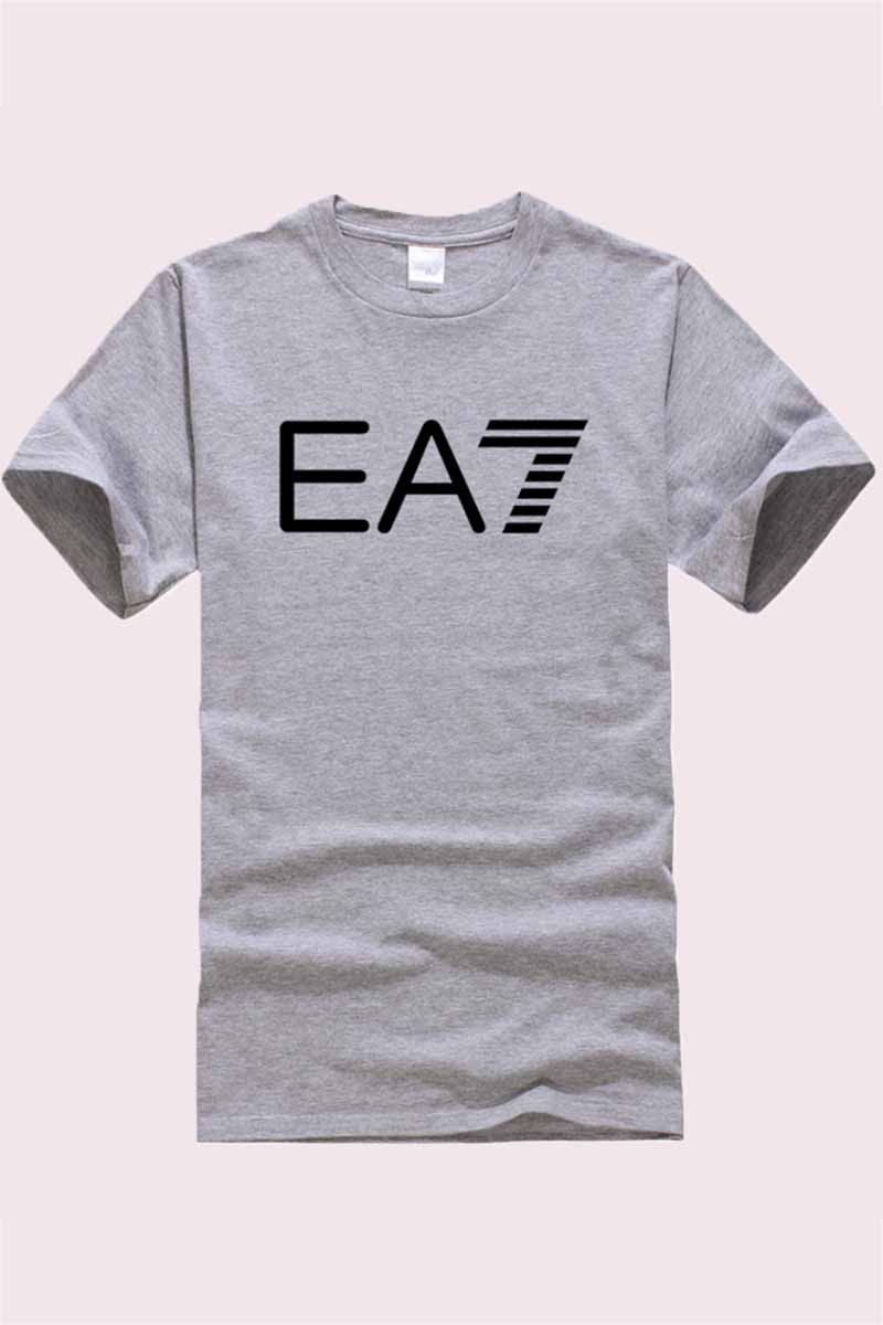 

Light Gray Fashion Casual Print Letter O Neck Tops