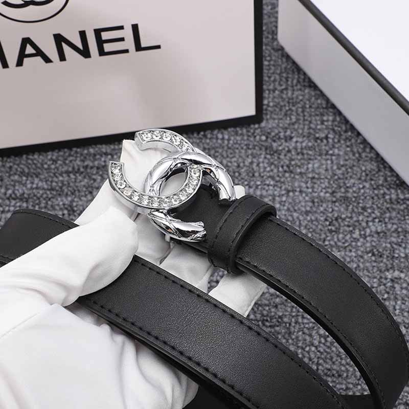 

Black Fashion Casual Solid Patchwork Letter Belts