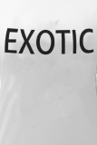 Белые модные футболки с уличным принтом в стиле пэчворк и буквой О-образным вырезом