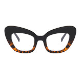 Солнцезащитные очки в стиле пэчворк с леопардовым принтом