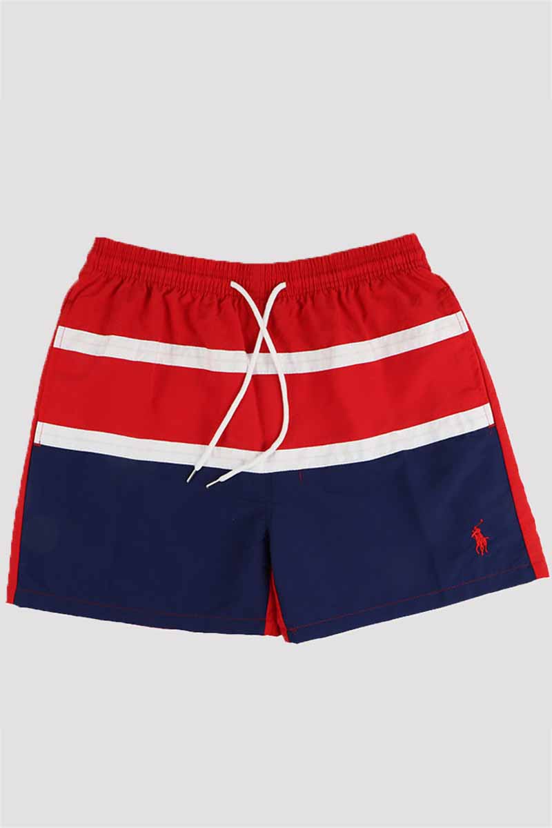 

Red Fashion Sportswear Print Patchwork Board Shorts