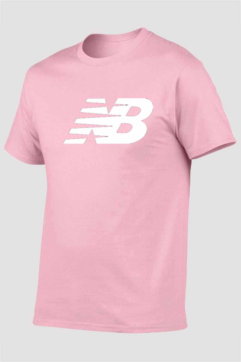 

Pink Fashion Sportswear Print Letter O Neck Tops