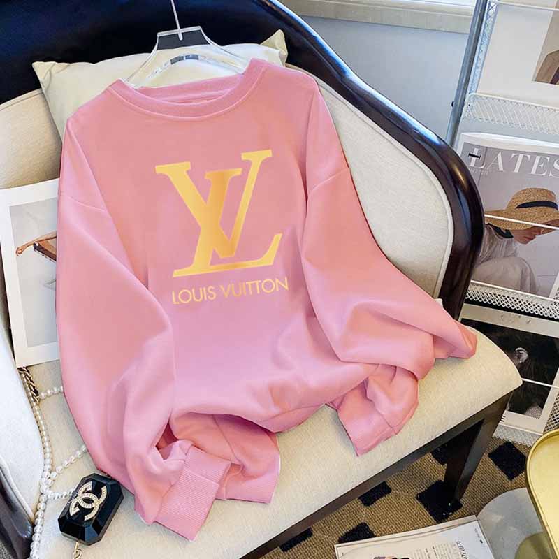 

Pink Casual Print Letter O Neck Tops