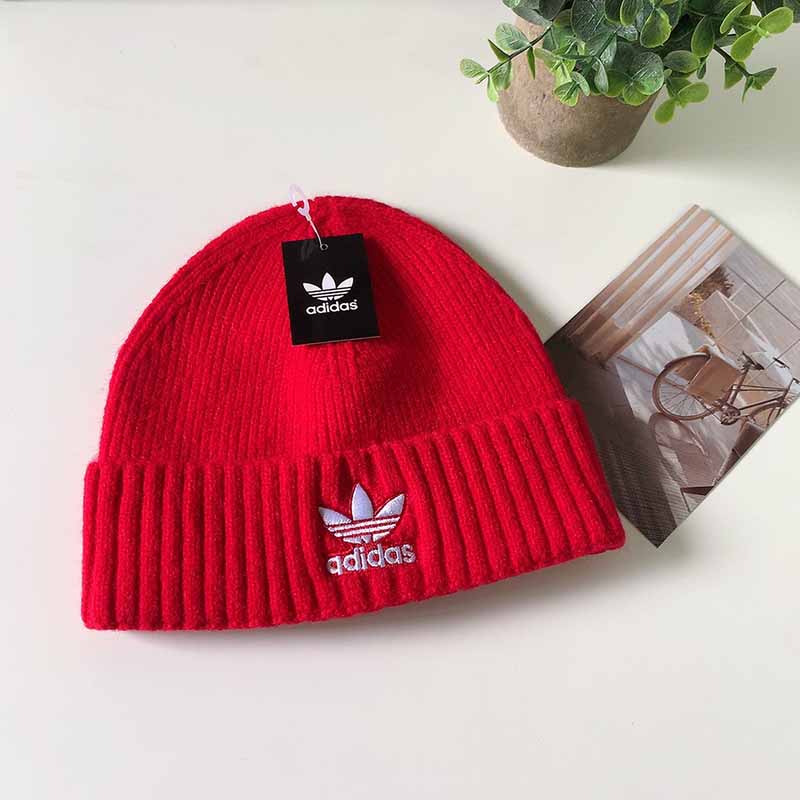 

Red Street Letter Embroidered Hat