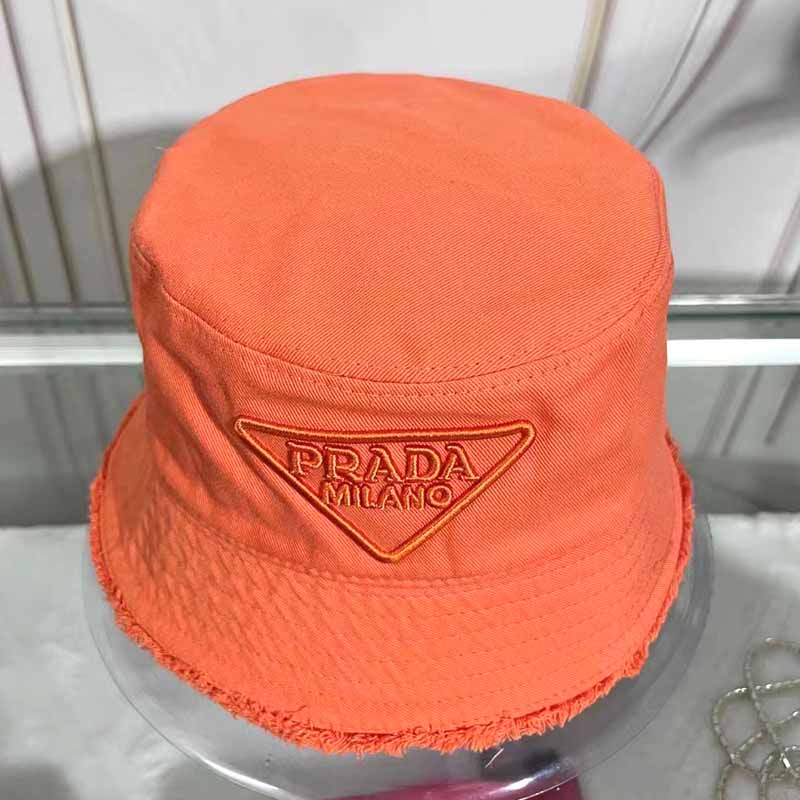 

Orange Casual Solid Embroidered Letter Hat