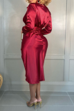Платье-рубашка Red Street с отложным воротником в стиле пэчворк Платья Платья