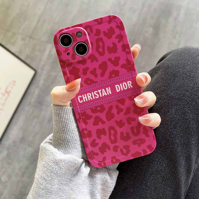 

Rose Red Simplicity Letter Patchwork Phone Case