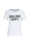 Grijze Street T-shirts met dagelijkse print en letter O-hals