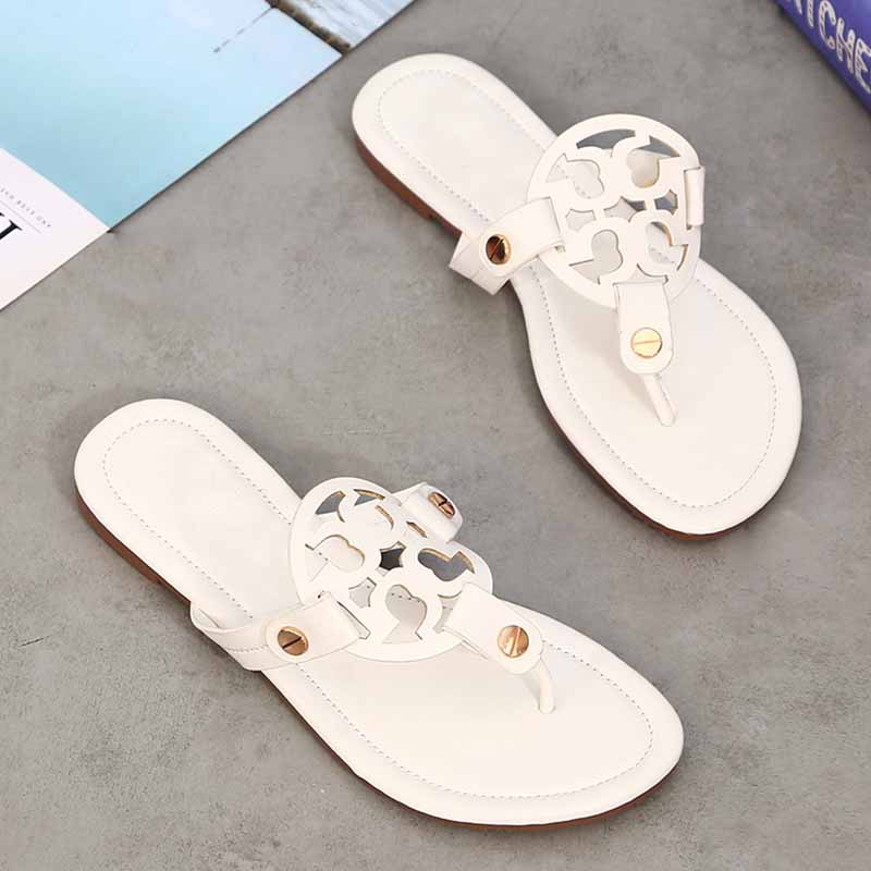 

White Casual Hollowed Out Opend Comfortable Shoes