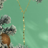 Gold Daily Party The stars Patchwork Necklaces