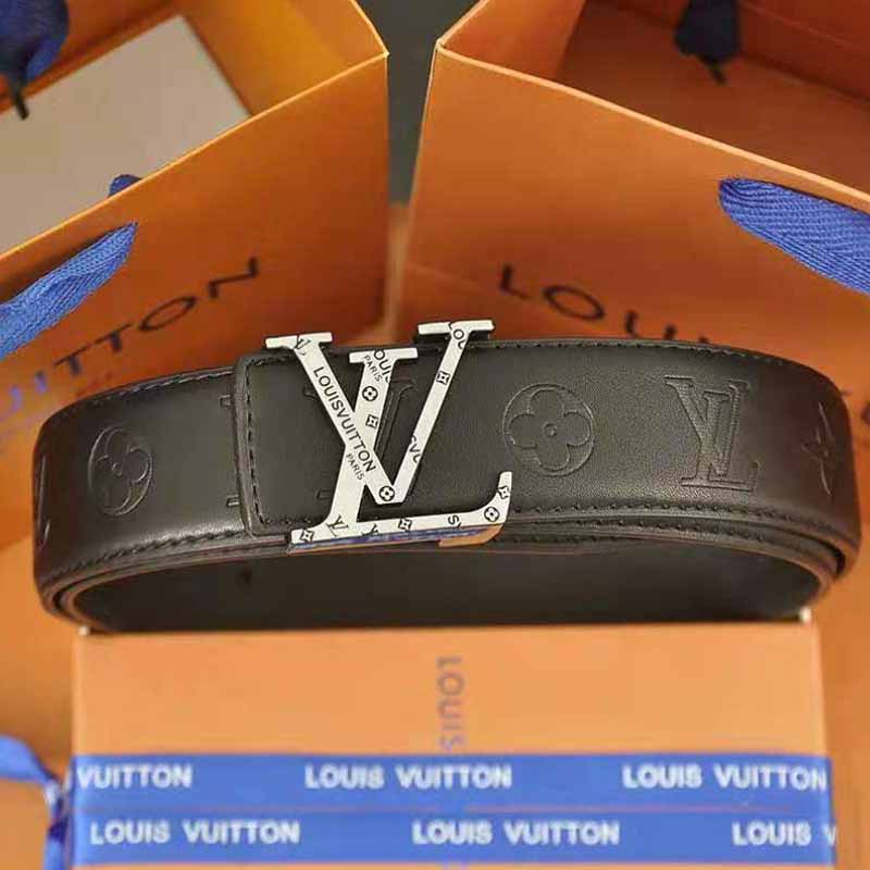 Silver Casual Letter Patchwork Belts